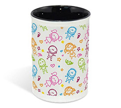 Portapenne in ceramica Little baby