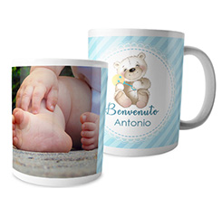 Tazza panoramica Orsetto blu