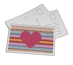 Cartoline Love Multicolour