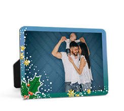 Cornice natalizia 13x18 Agrifoglio di Natale