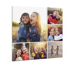 Collage fotografico su tela