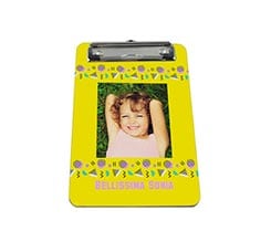 Portablocco A5 in masonite Yellow lemon