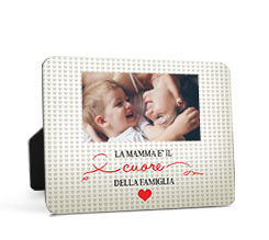 Cornice 13x18 Mamma cuore della famiglia
