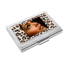 Porta Biglietti da visita Texture maculata