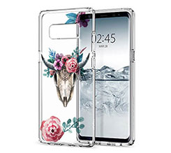 Cover Trasparente Galaxy Note 8 Teschio