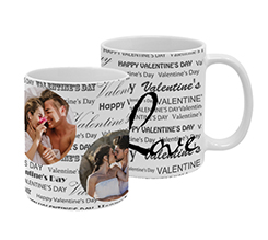 Tazza Panoramica Black Words