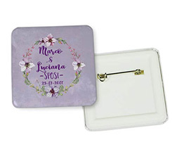 Spilla quadrata Provenza