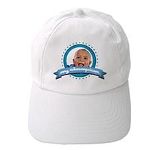 Cappelli con Visiera Cornice Azzurra
