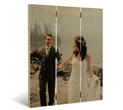 Stampa su listelli Verticali in legno 24x36 cm