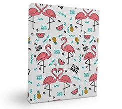 Raccoglitore ad anelli Fenicotteri