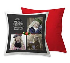 Cuscino in Poliestere Merry Christmas