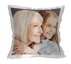 Cuscino con foto personalizzata in raso