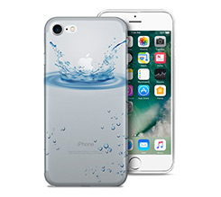 Cover Trasparente iPhone 8 Splash
