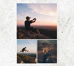 Poster Collage 3 Riquadri