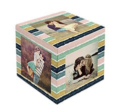 Foto cubo immagini Trame colorate