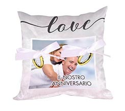 Cuscino portafedi Love space