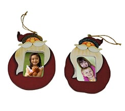 Babbo Natale rettangolare da appendere