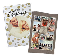 Coperta con foto 150x100 singolo strato