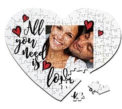 Puzzle cuore A3 Need love