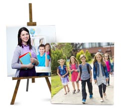 Mattonella arredo con foto