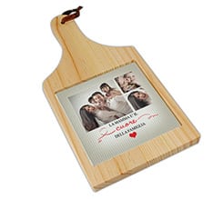 Tagliere in legno Love mum