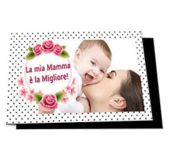 Magnete gigante Cornice di rose