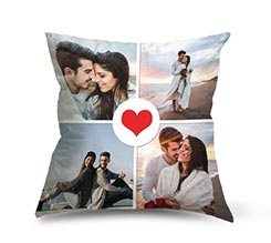 Message Love su Cuscino in Pile