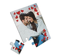 Puzzle Magnetici Rettangolari grandi Frame in love