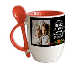 Tazza con Cucchiaino Merry Christmas