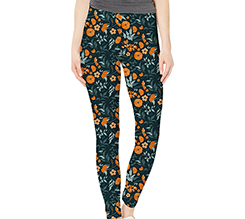 leggings taglia M con grafica floreale