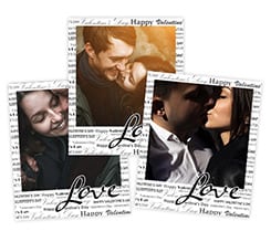 Polaroid Magnetiche Texture scritte