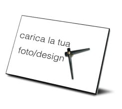 Orologio in legno con foto