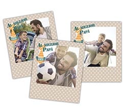 Polaroid Magnetiche Best dad