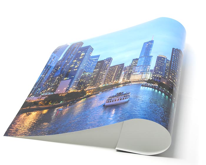 Crea poster carta lucida