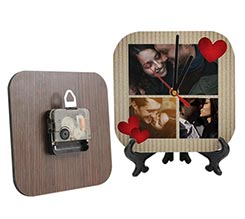 Orologio in legno smussato Cartonato