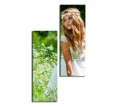 Quadri moderni pannelli scalati