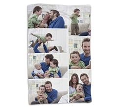 Coperta 100x150 Collage 7 riquadri