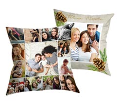 Cuscino in Tessuto Scamosciato