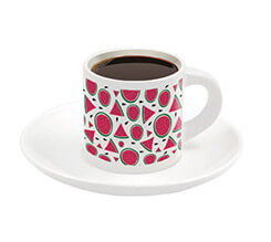 Tazzina espresso personalizzata Fruits