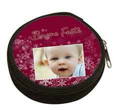 Portamonete rotondo Buone feste