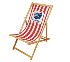 Sdraio personalizzata Fasce rosse