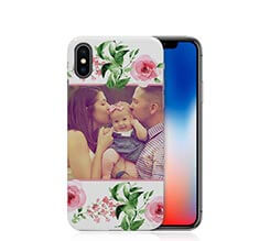 Cover iPhone X 3D Flowers