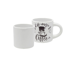 Tazzina espresso con grafica coffee