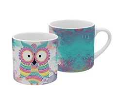 Gufetto colorato per la tua tazza da caffè americano