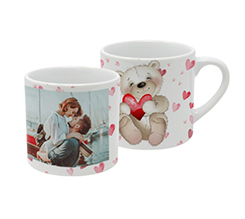 Tazzina da caffè con grafica con orsetto