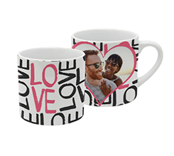 Tazza caffè Americano Love words