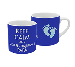 Tazza  di caffè americano Keep calm per neo papà
