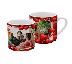 Tazza da caffè con grafiche S. Valentino