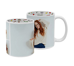 Tazza Compleanno collage 5 foto