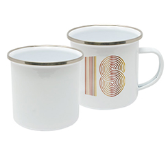 Tazza in metallo compleanno 18 anni